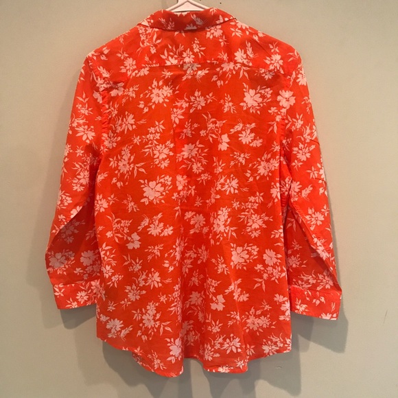 Ralph Lauren Long Sleeve Orange Button Down Size L - Picture 2 of 5